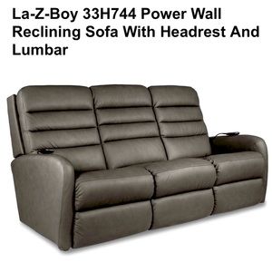 Custom Red Italian leather sofa & loveseat set